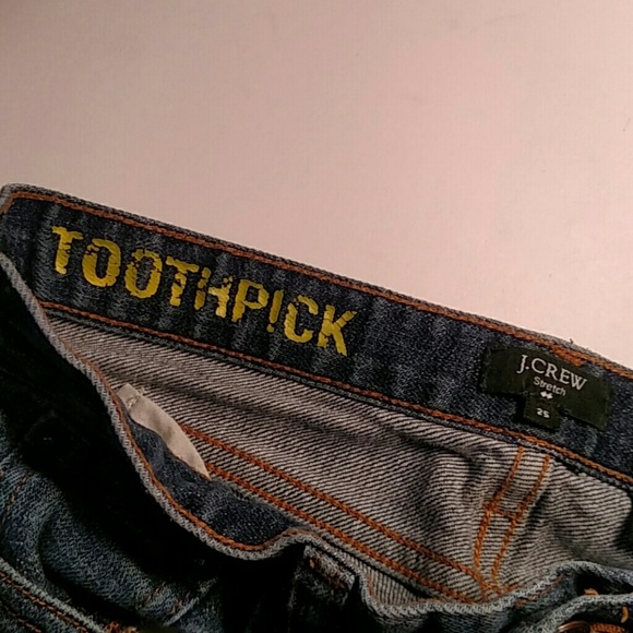 J Crew Factory Stretch Toothpick Jeans size 25 - Picture 3 of 5